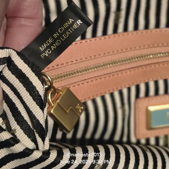 L.A.M.B Gwen Stefani Marigold Carlisle Clutch Designer Leather Celebrity #149 - Picture 4 of 13